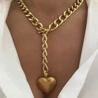 Wylda Heart Locket Necklace