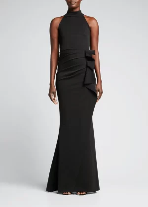 Gudrum Long Gown in black