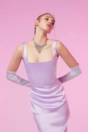 Goya Dress - Lavender - Image 3