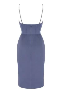 Isabel Dress in navy - small - Image 2