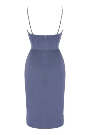 Isabel Dress in navy - small - Image 2