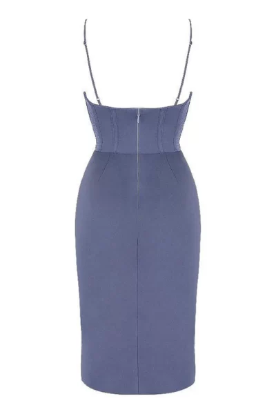 Isabel Dress in navy - small - Image 2
