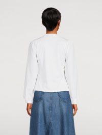 Alura Puff Sleeve Henley - Image 4