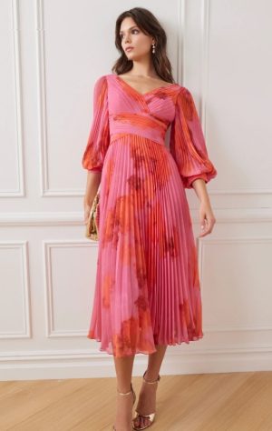 Trevanna Pleated Dress