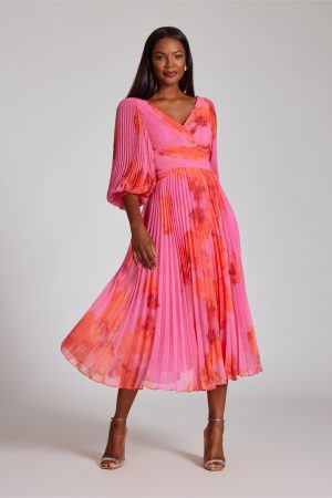 Trevanna Pleated Dress - Image 4