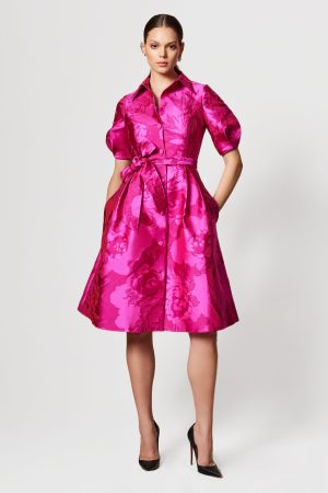 Alix Cocktail Dress hot pink