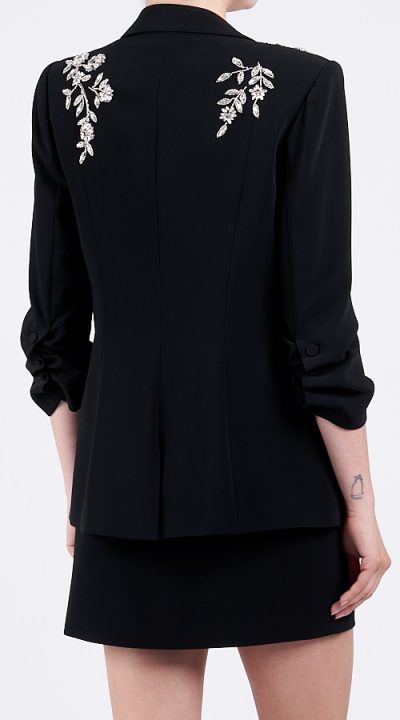 Khloe Diamond Vine Blazer sz 10 - Image 2