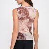 Nessa Marble Mesh Top -- LARGE - Image 2