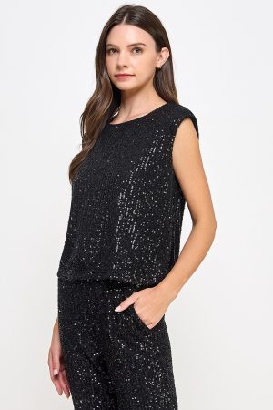 Oletta Sequins Top - Image 3