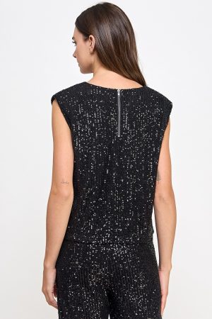 Oletta Sequins Top - Image 2