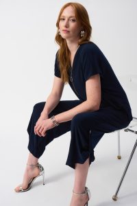 Iana Silky Knit Jumpsuit - Image 3