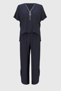 Iana Silky Knit Jumpsuit - Image 2