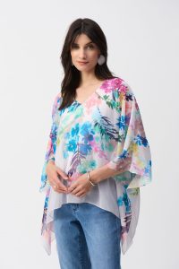 Ceno Poncho Top