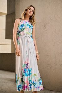 Mekkel Print Maxi Dress