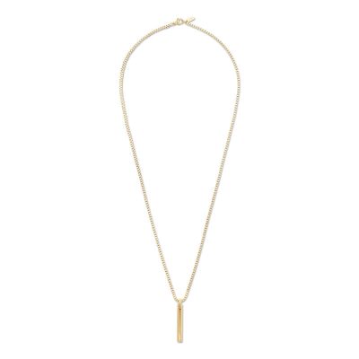 Carey Bar Pendant in gold - Image 3