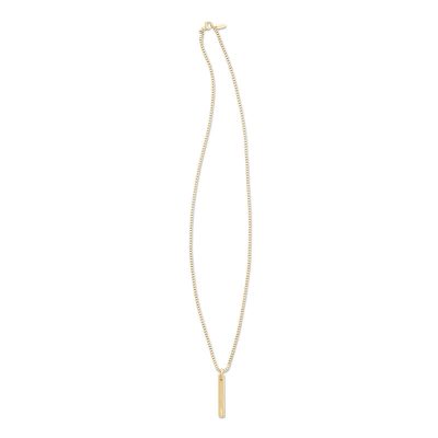 Carey Bar Pendant in gold - Image 2