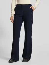 Dora Flared Pant in navy blue - Image 3