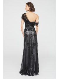 LENORA PETAL EMBROIDERED GOWN - Image 2