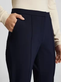 Dora Flared Pant in navy blue - Image 4