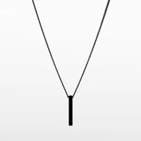 Carey Bar Pendant in black - Image 2