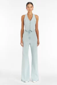 Ethan Denim Jumpsuit - small - Image 4