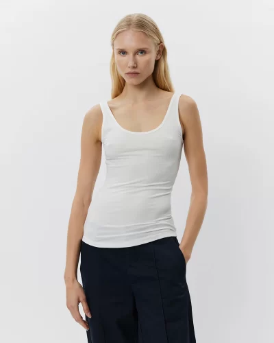 Diza Top in white