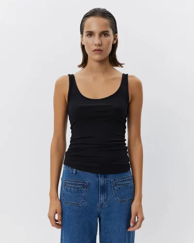 DIZA TOP in Black - Image 5