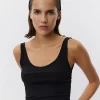 DIZA TOP in Black