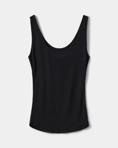 DIZA TOP in Black - Image 3