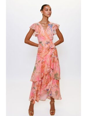 Cezza Wrap Dress - Image 4