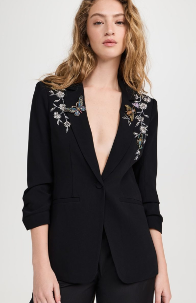 Khloe Diamond Vine Blazer sz 10