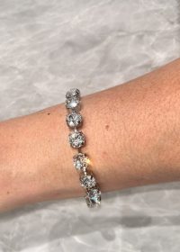 Small Crystal Clear Bracelet