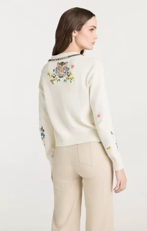 NYLA PATCH ANIMAL CARDIGAN - Image 5