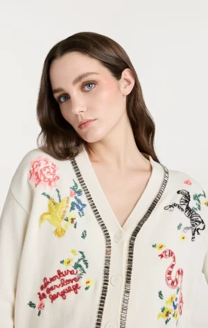 NYLA PATCH ANIMAL CARDIGAN - Image 4