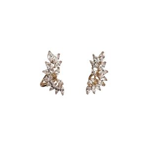 Half Moon Marquis earrings