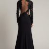 Caselle Embroidered Illusion Bodice Gown - Image 5