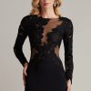 Caselle Embroidered Illusion Bodice Gown - Image 2