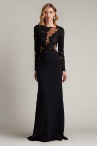 Caselle Embroidered Illusion Bodice Gown - Image 4