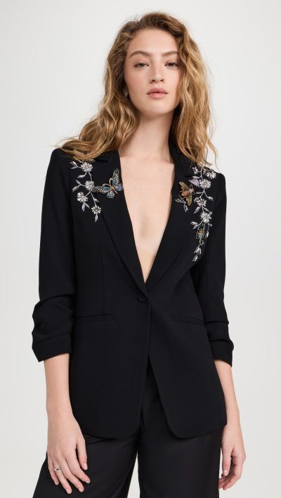 Khloe Diamond Vine Blazer sz 10 - Image 7