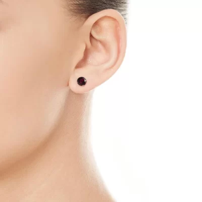Rhodium Plated Earring in deep copper