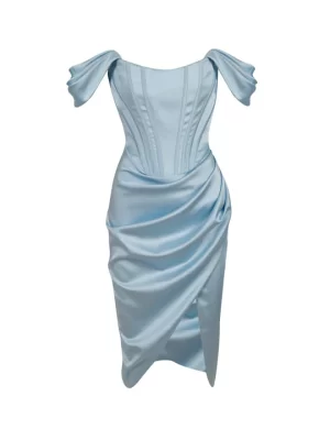 Jasmine Dress in iconic blue - Image 2