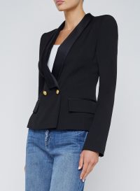 Imogen Satin Lapel Blazer - Image 3