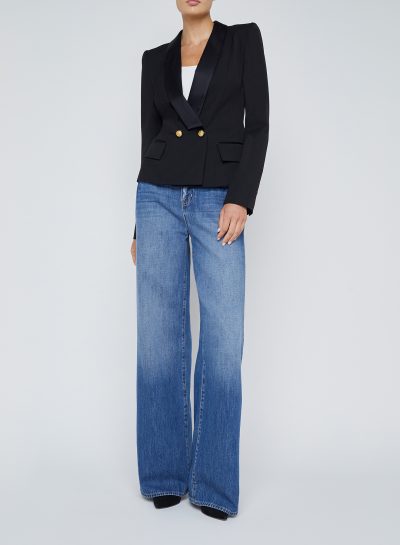 Imogen Satin Lapel Blazer sz 8 - Image 2
