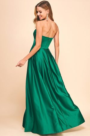 Elia Slit Gown - Image 2