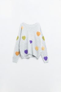 Anson heart print sweater - coming soon - Image 3