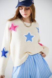 Silva Embroidered Stars Sweater - coming soon - Image 5