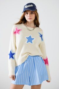 Silva Embroidered Stars Sweater - coming soon - Image 8