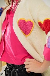 Jazzy embroidered hearts cardigan - coming soon - Image 6