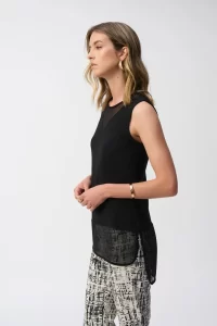 Omi Mesh Sleeveless Top - Image 4