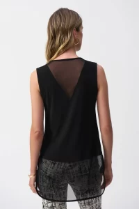 Omi Mesh Sleeveless Top - Image 2